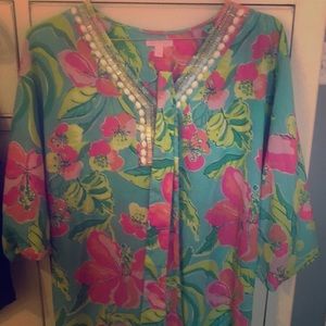 Lilly Pulitzer Silk Caftan